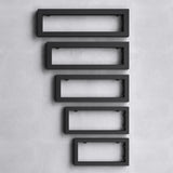 glasvilla Design Wandkonsole aus Edelstahl Waschtisch Halterung 3 Stück WH01