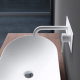 glasvilla Armatur Wandarmatur edel verchromt Waschbeckenarmatur inkl. Einbaukörper