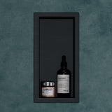 glasvilla Duschnische Bad  Wandnische befliesbar aus Edelstahl Duschregal einfache Montage