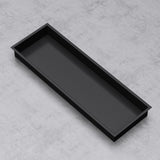 glasvilla Duschnische Bad  Wandnische befliesbar aus Edelstahl Duschregal einfache Montage