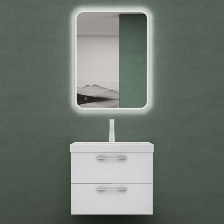 glasvilla Badezimmermöbel 2-teilig: Waschbecken und Unterschrank montagefertig Bavaria