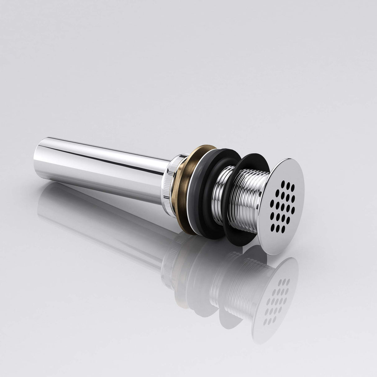 glasvilla Ablaufgarnitur Waschbeckenstöpsel | Waschtisch Stöpsel für alle DIN-Waschbecken