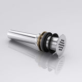 glasvilla Ablaufgarnitur Waschbeckenstöpsel | Waschtisch Stöpsel für alle DIN-Waschbecken