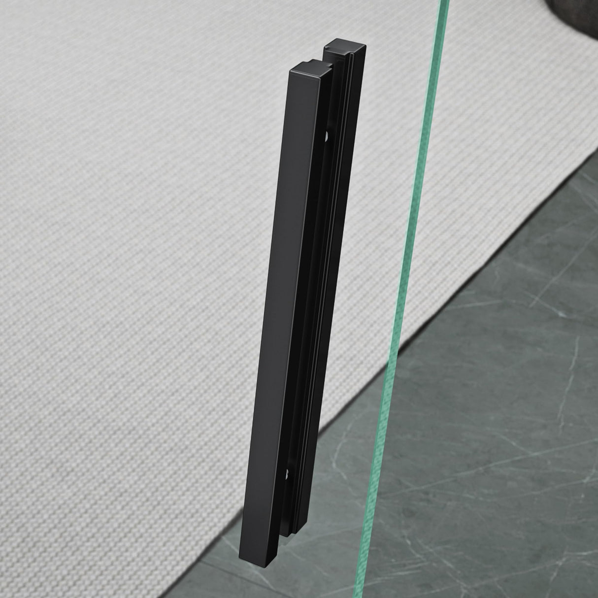 glasvilla Türgriff Zimmertürknopf Duschtürgriff Stangengriff Glastürgriffe Stoßgriff