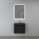 glasvilla Badmöbel-Set Waschbeckenunterschrank mit Softclose Schubladen inkl. Mineralguss Waschbecken Ancona