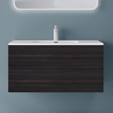 glasvilla Badmöbelset Unterschrank mit Waschbecken Waschtisch 2 Schubladen Badezimmer Waschbeckenunterschrank Badezimmermöbel Paestum