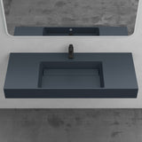 glasvilla Waschbecken Aufsatzwaschbecken Hängewaschbecken aus Mineralguss Col12