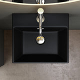 glasvilla Waschbecken keramik Aufsatzwaschbecken Hängewaschbecken Waschtisch mit Nano-Bechichtung Brüssel206