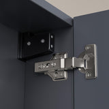 glasvilla Spiegelschrank mit Spielgeltüren Badezimmerschrank Hängeschrank Badezimmerspiegel Spiegelschrank-02
