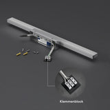 glasvilla Spiegelleuchte LED Badlampe | Spiegellampe, 6000K Badezimmer Lampe | LED Wandleuchte 9W Spiegelstrahl