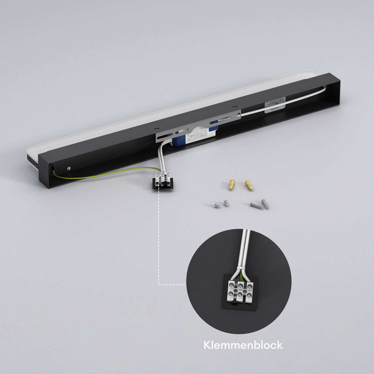 glasvilla Spiegelleuchte  LED Badlampe | Spiegellampe, 4000K Badezimmer Lampe | LED Wandleuchte  SparkLuxe