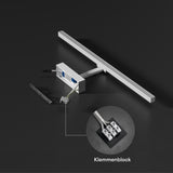 glasvilla Spiegelleuchte  LED Badlampe | Spiegellampe, 4000K Badezimmer Lampe | 180° Drehbar  9W Strahlenschön