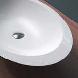 glasvilla Aufsatzwaschbecken Waschschale Waschtisch Waschbecken aus Mineralguss Col802