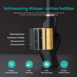 glasvilla Wasserhahn Küche Küchenamatur ausziehbar 360° drehbar 3 Wasserstrahl-Modi LED-Digitalanzeige Küchenwasserhahn Spültischarmatur MS-8085