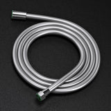 glasvilla Brauseschlauch Flexibel Glatter Duschschlauch Chrom Metall-Optik Knickschutz