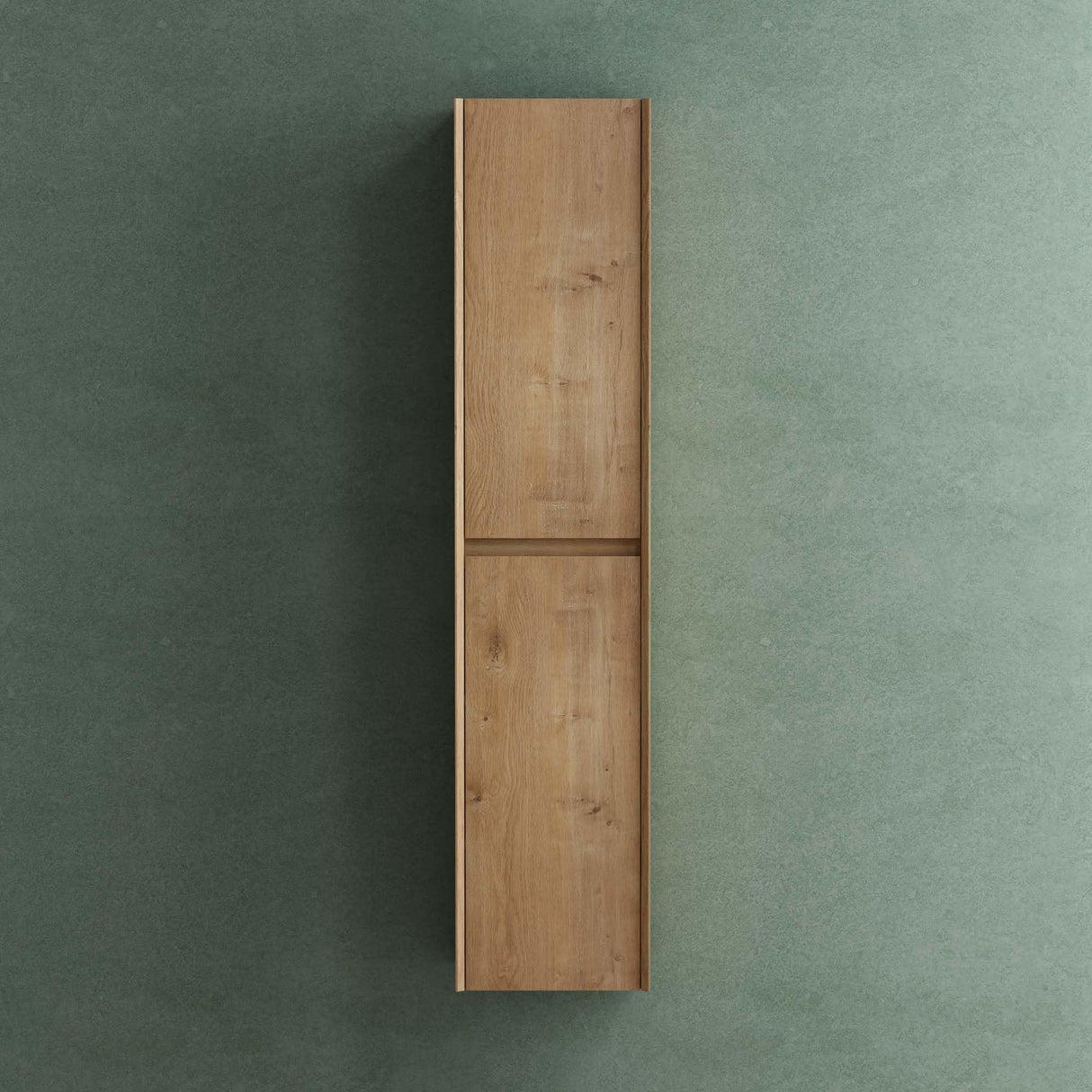 glasvilla Hochschrank Allzweckschrank Badschrank Badezimmerschrank mit 2 Türen und 6 Fächern Badregal für mehrere Funktionen BTH: 35x30x160 cm Rimo