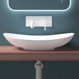 glasvilla Waschbecken Aufsatzwaschbecken Waschschale aus Keramik inkl. Nano-Versiegelung Brüssel858