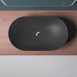 glasvilla Waschbecken Aufsatzwaschbecken Waschschale aus Keramik inkl. Nano-Versiegelung Brüssel858