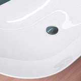 glasvilla Waschbecken Aufsatzwaschbecken Waschschale aus Keramik inkl. Nano-Versiegelung Brüssel858