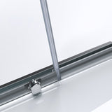 glasvilla Box doccia Angolare in Vetro, Cabina Bagno con Doppia Porta Scorrevole, Box Cabina Doccia in Vetro di Sicurezza ESG da 6 mm, Ravenna16MS