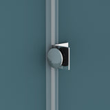 glasvilla Duschkabine U-Form Duschabtrennung 8mm ESG in Klarglas Nano-Beschichtung Ravenna40UK