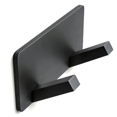 glasvilla Wandgarderobe Wandhaken aus Aluminium Garderobe mit klappbaren Haken Garderobenleiste Garderobenhaken Kleiderhaken Stalo-04+05
