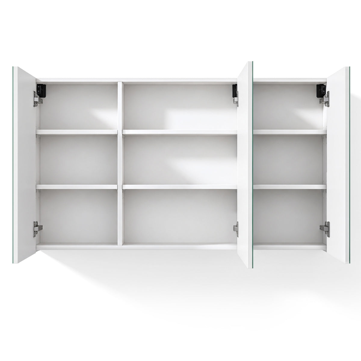 glasvilla Spiegelschrank mit Spielgeltüren Badezimmerschrank Hängeschrank Badezimmerspiegel Spiegelschrank-02
