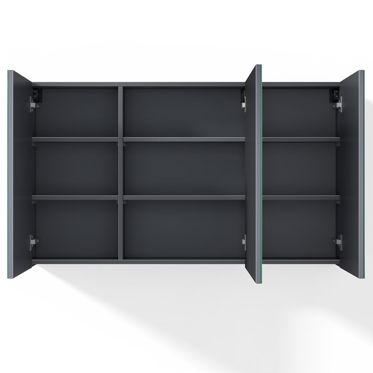 glasvilla Spiegelschrank mit Spielgeltüren Badezimmerschrank Hängeschrank Badezimmerspiegel Spiegelschrank-02