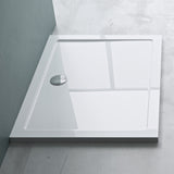 glasvilla Duschwanne Duschtasse aus hochwertigem Acryl Rechteckig 70-140cm Faro