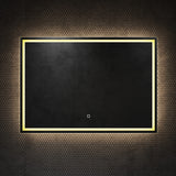 glasvilla Wandspiegel Badezimmer Spiegel LED Bad-Spiegel mit Touchschalter, Beschlagfrei durch Antifog-Schicht LED-Spiegel02