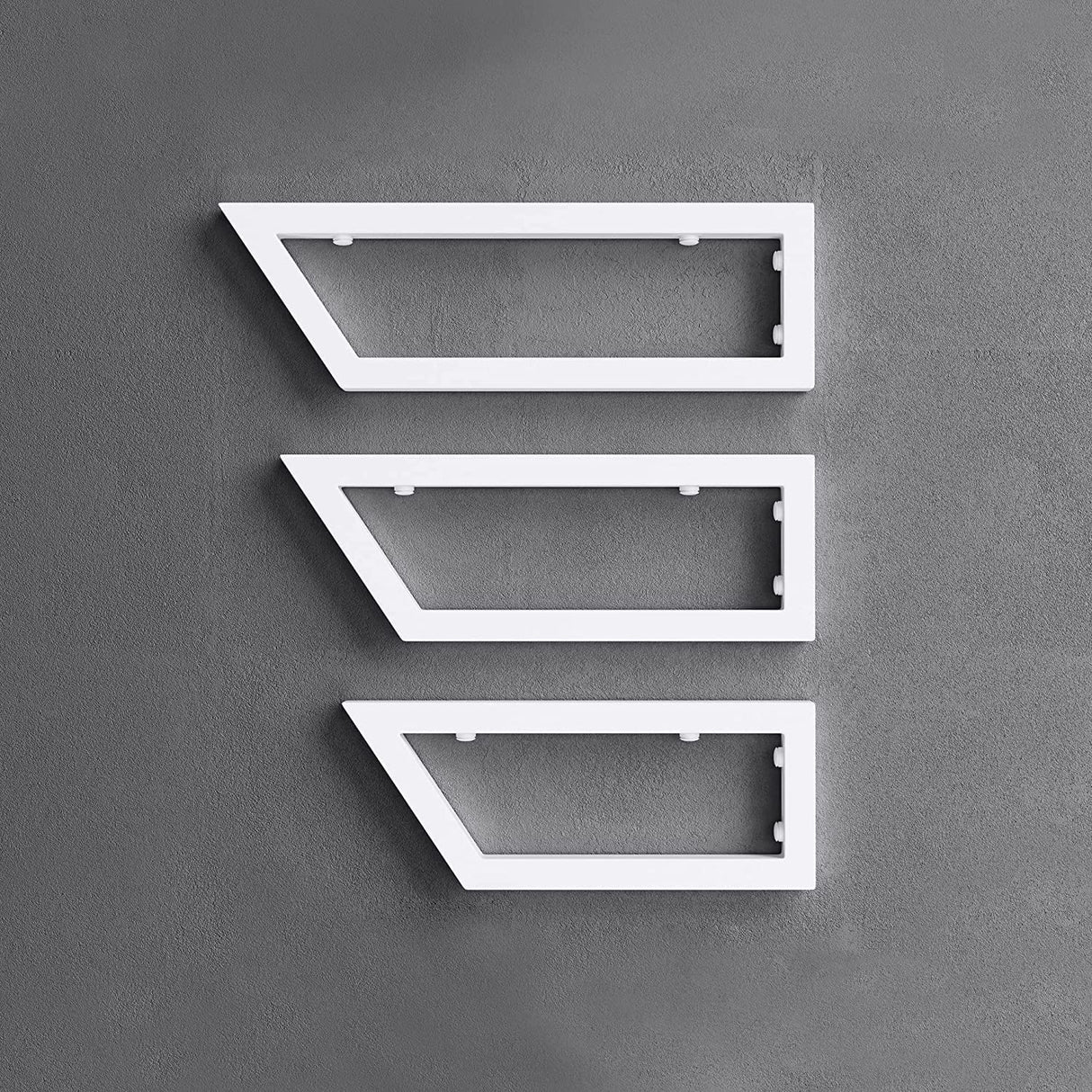 glasvilla Design Wandkonsole aus Edelstahl Waschtisch Halterung Regalträger Regalhalter WH04