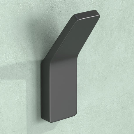 glasvilla Kleiderhaken Garderobenhaken 4 Stück, Wandhaken zum Bohren oder Kleben für Schlafzimmer, Badezimmer, Kleiderschrank, Wohnzimmer Stalo-13