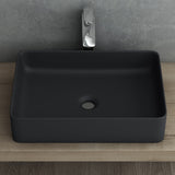 glasvilla Waschbecken Aufsatzwaschbecken BTH: 59x38x13,5cm Waschschale aus Keramik Brüssel105D