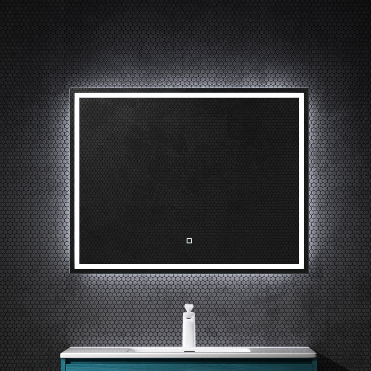 glasvilla Wandspiegel Badezimmer Spiegel LED Bad-Spiegel mit Touchschalter, Beschlagfrei durch Antifog-Schicht LED-Spiegel02