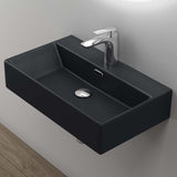 glasvilla Waschbecken keramik Aufsatzwaschbecken Hängewaschbecken Waschtisch mit Nano-Bechichtung Brüssel206