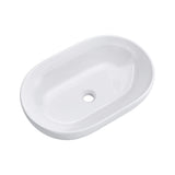 glasvilla Waschbecken Aufsatzwaschbecken Keramik in weiß mit Nano-Beschichtung Brüssel322