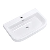 glasvilla Waschbecken Aufsatzwaschbecken Hängewaschbecken Brüssel5021 BTH: 81x49x18cm Weiß aus Keramik inkl. Nano-Beschichtung