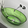 glasvilla Waschbecken Aufsatzwaschbecken aus Kunstharz Waschschale Handwaschbecken Oval 63x34x17cm ohne Hahnloch und Überlauf Coloria02