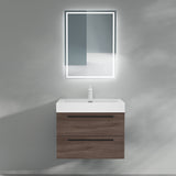 glasvilla Badmöbel-Set Waschbeckenunterschrank Waschtisch mit Unterschrank inkl. Mineralguss-Waschbecken Quadratto