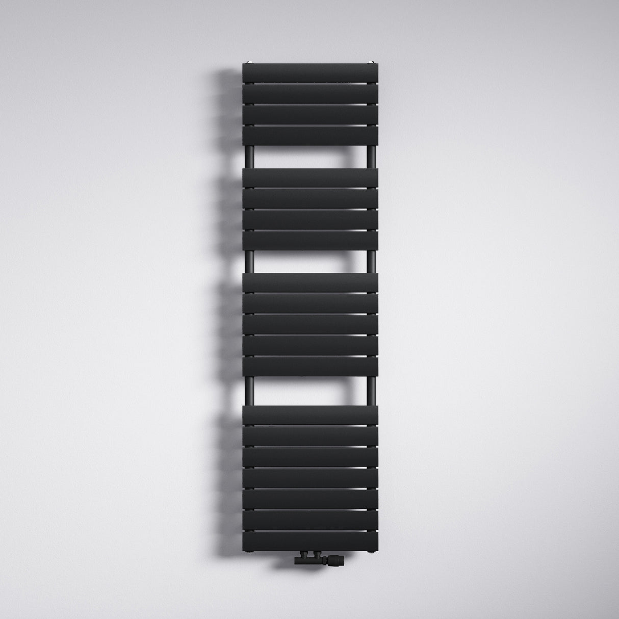 glasvilla Badheizkörper flach Seitenanschluss & Mittelanschluss Paneelheizkörper Horizontal Handtuchwärmer Badheizung FH