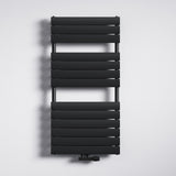 glasvilla Badheizkörper flach Seitenanschluss & Mittelanschluss Paneelheizkörper Horizontal Handtuchwärmer Badheizung FH