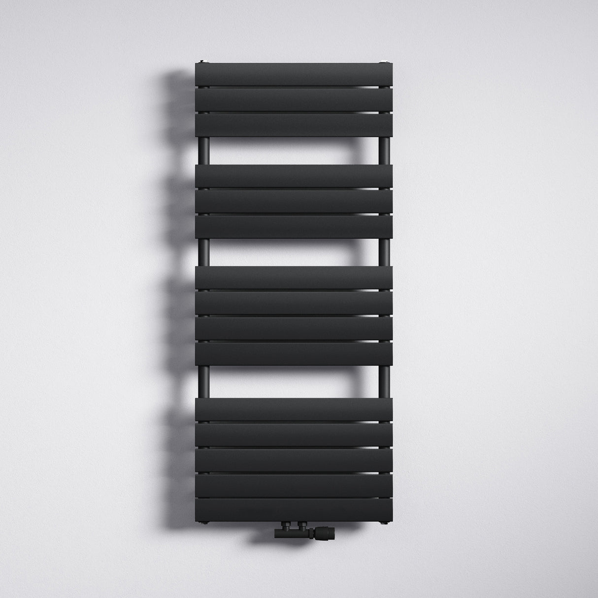 glasvilla Badheizkörper flach Seitenanschluss & Mittelanschluss Paneelheizkörper Horizontal Handtuchwärmer Badheizung FH