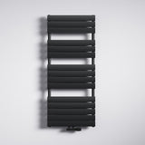 glasvilla Badheizkörper flach Seitenanschluss & Mittelanschluss Paneelheizkörper Horizontal Handtuchwärmer Badheizung FH
