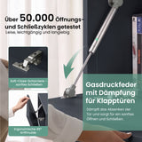 Glasvilla Design – Mueble TV suspendido con cierre suave y tirador oculto (Fernsehschrank02)