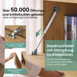 Glasvilla Design – Mueble TV suspendido con cierre suave y tirador oculto (Fernsehschrank02)