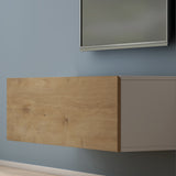 glasvilla Fernsehtisch Fernsehschrank TV Schrank Verdeckter Griff mit Soft-Close Lowboard Hängeschrank für Wohnzimmer Fernsehschrank02