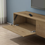 glasvilla Fernsehtisch Fernsehschrank TV Schrank Verdeckter Griff mit Soft-Close Lowboard Hängeschrank für Wohnzimmer Fernsehschrank02
