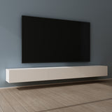 glasvilla Fernsehtisch Fernsehschrank TV Schrank Verdeckter Griff mit Soft-Close Lowboard Hängeschrank für Wohnzimmer Fernsehschrank02