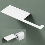 Glasvilla Design Portarrollos de Acero Inoxidable Lino-01 – Minimalismo Elegante para Baños Modernos