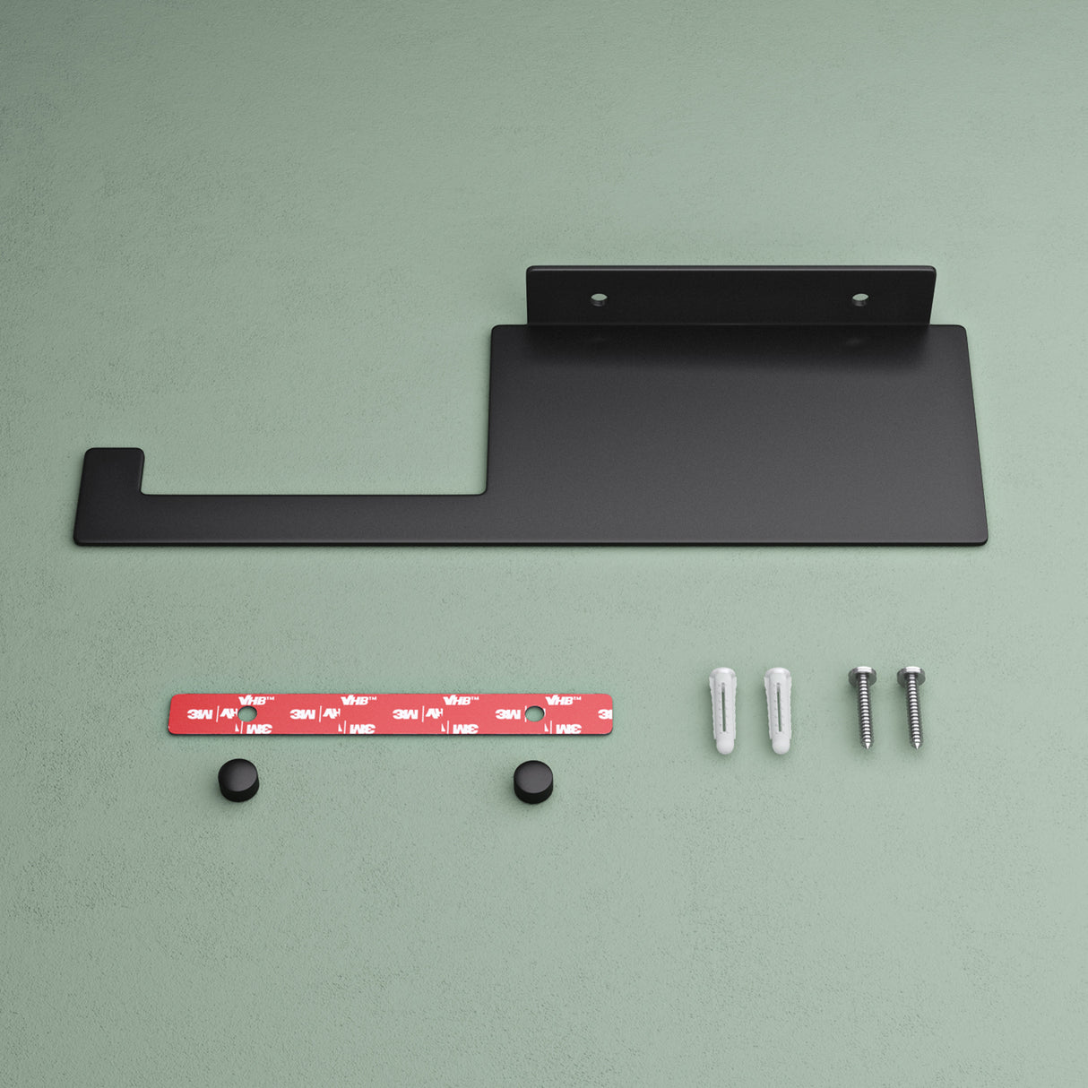 glasvilla Toilettenpapierhalter Klopapierhalter WC aus Edelstahl, Toilettenpapier Halterung Rollenhalter Lino-01